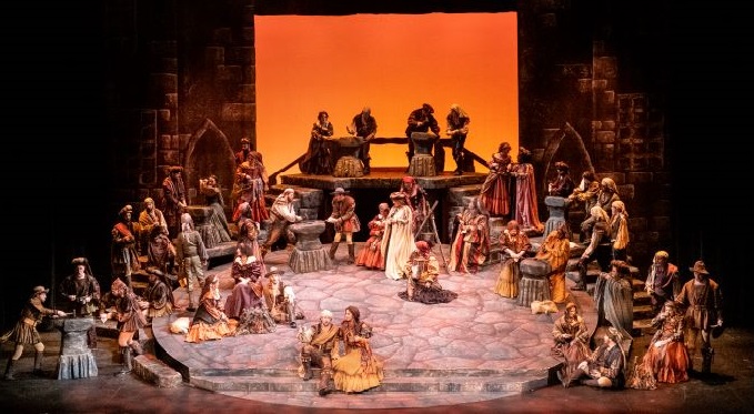 The Anvil Chorus. Photo courtesy of Toledo Opera.