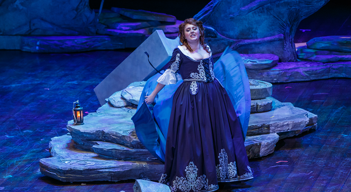 Julia Swan Laird as Susanna in our Student Matinee of The Marriage of Figaro (photo credit: David Bachman)