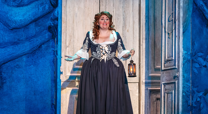 Julia Swan Laird as Barbarina in The Marriage of Figaro (photo credit: David Bachman)