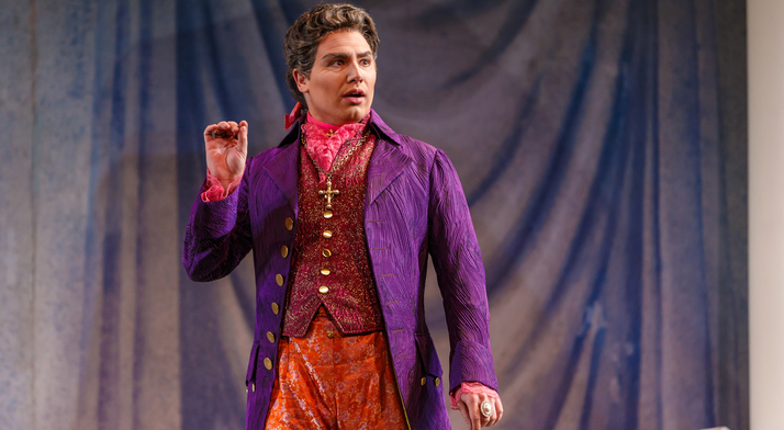 Eric Ferring performs the role of Don Basilio in Mozart's The Marriage of Figaro. Pittsburgh in the Round said Don Basilio, in the hands of Eric, 